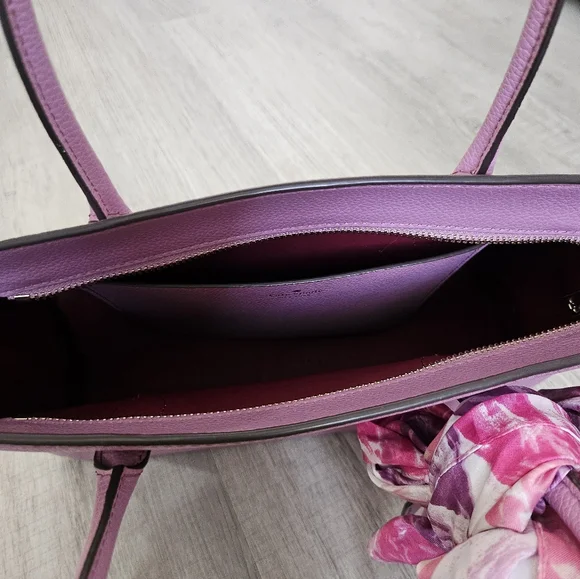 EUC Kate Spade Eva Medium Top Satchel Pink Mauve - Picture 11 of 14